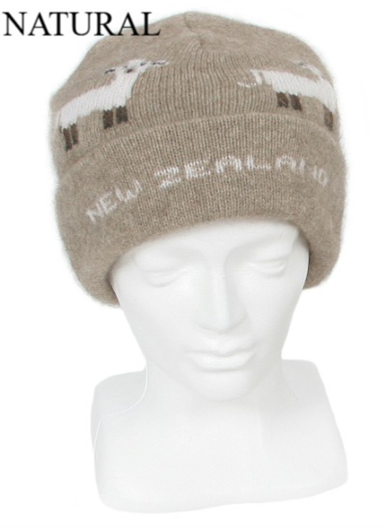 Merino Possum Sheep Double Thickness Beanie image 1
